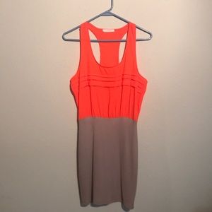 Cute Neon Mini Dress